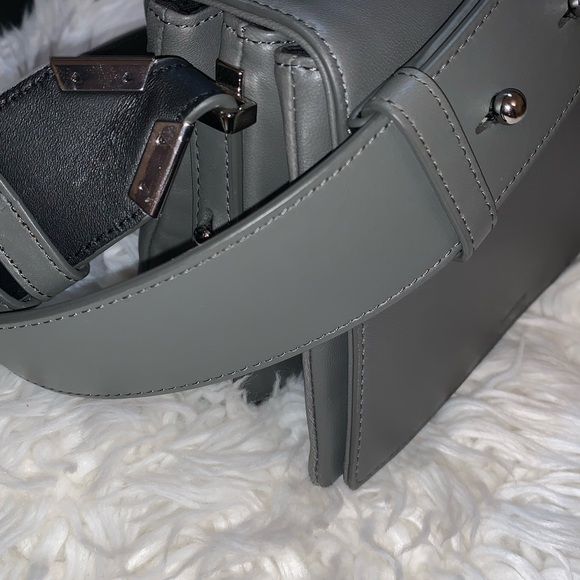 ALL SAINTS Grey Crossbody Purse/bag - Never worn - Picture 13 of 16